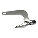 Stainless Steel Delta Anchor - 140 lb. image number 1