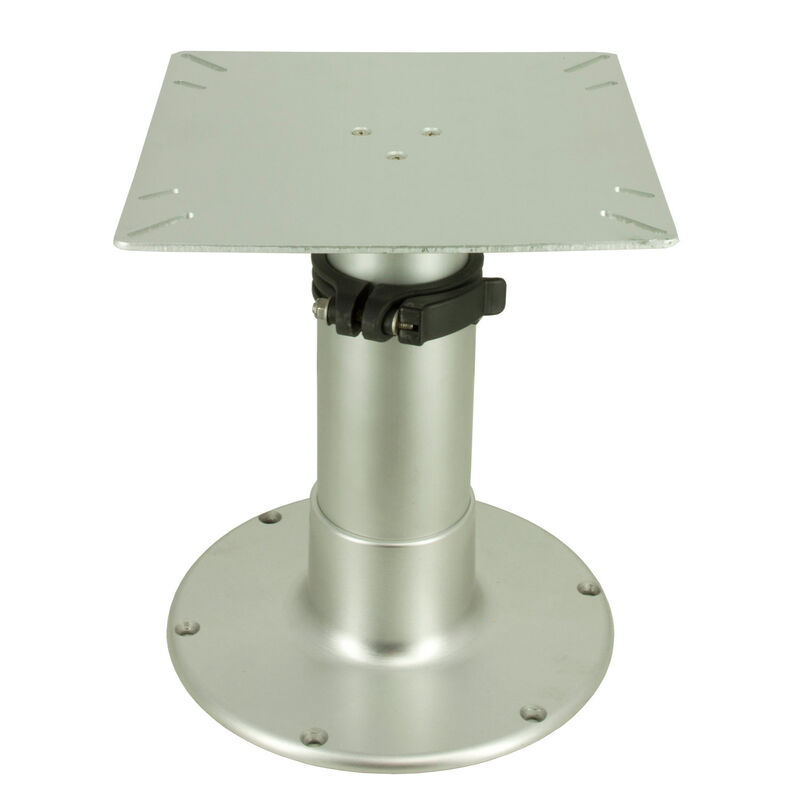 14" - 28" Anodized Air-Powered 3-Stage Table Pedestal image number null
