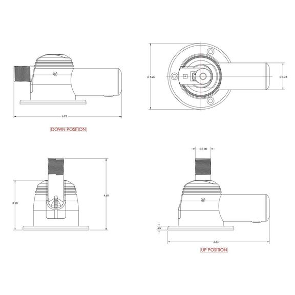 Grand Slam 850 Electric VHF Antenna Mount image number 2