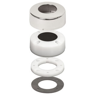 Cable Clam with Stainless Steel Dress Cap, 1.40"