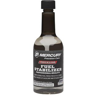 Mercury 8M0047932 Quickstor Fuel Stabilizer, 12 oz.