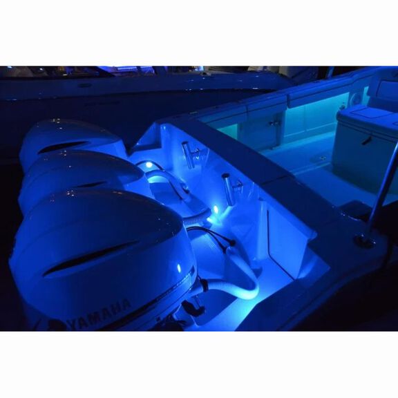 Mirage Flush Mount LED Down Lights, 380 Lumen, White Finish image number 5