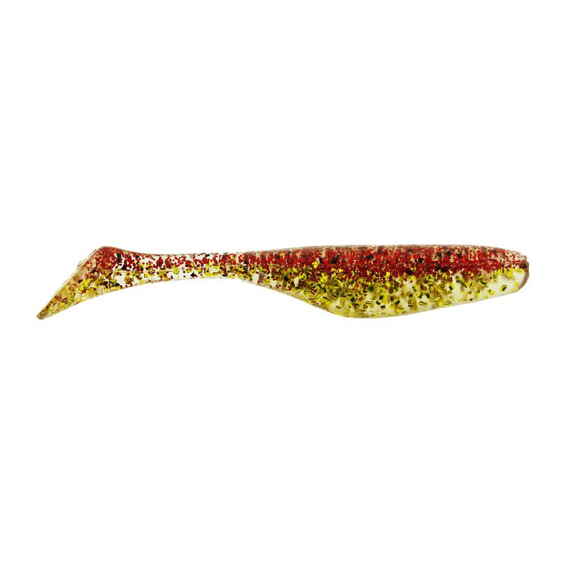 Bass Assassin Saltwater 4" Sea Shad Paddle Tail, in Red Gold Shiner | For Fishing | by West Marine