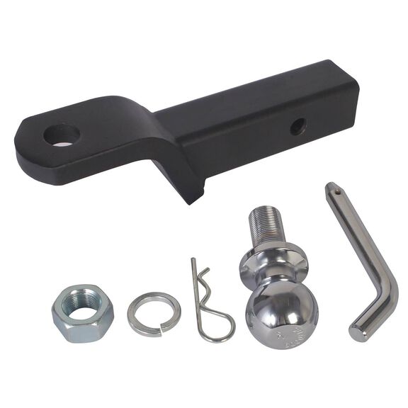Blackout Series 5,000 lbs Ball Mount, 2" Ball , 2" Drop image number 1