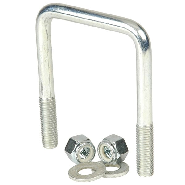 Zinc Square Bend U-Bolt Set