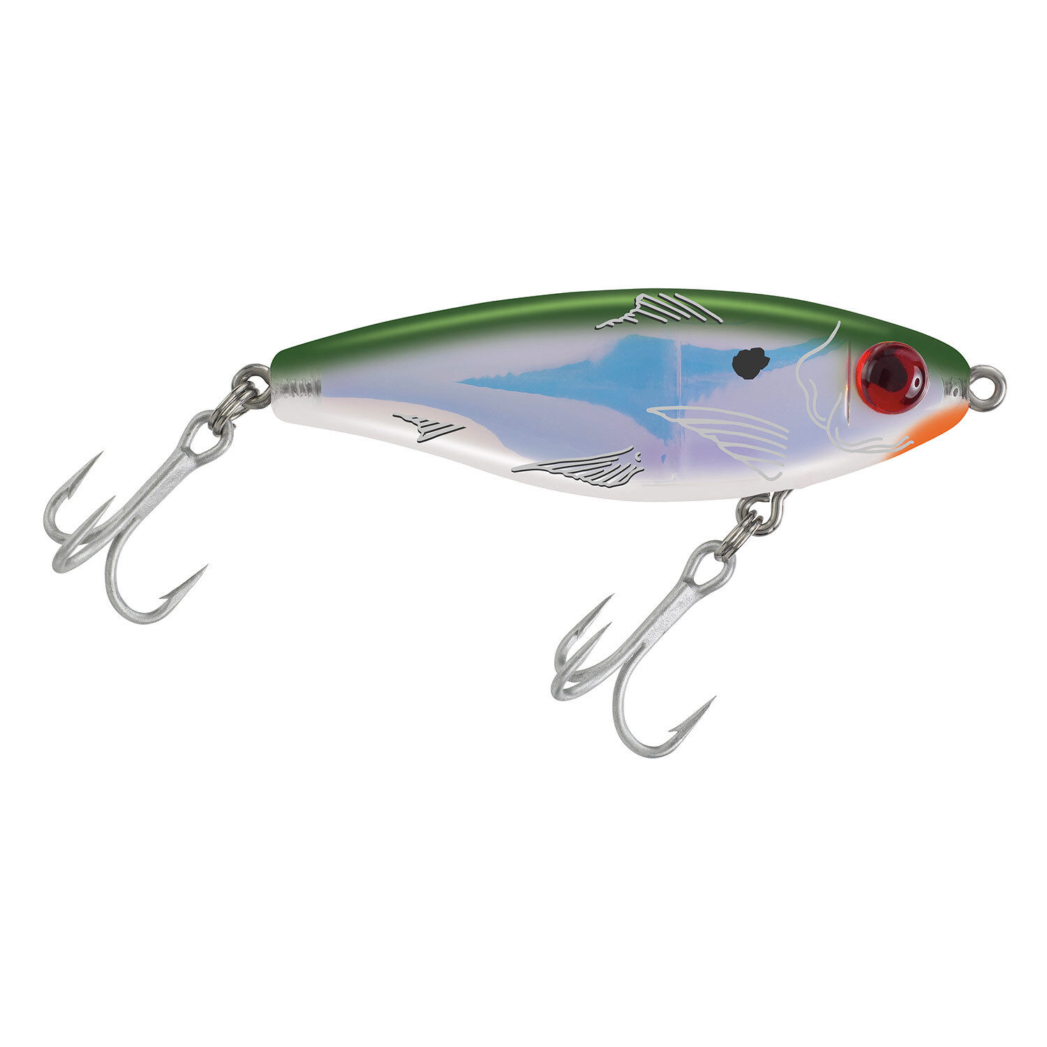 MIRROLURE MirrOdine® XL Twitchbait, 3 1/8