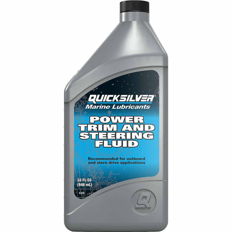 858075Q01 Power Trim and Steering Fluid, 32 oz. image number 0