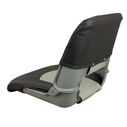 Skipper Folding Seat, Charcoal And Gray Upholstery With Gray Shell image number 2