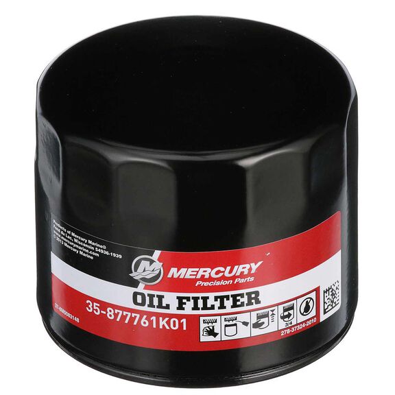 Mercury FourStroke Outboard Oil Filter 877761K01 for Mercury 75-115hp and 150hp EFI Outboards image number 0