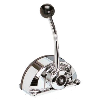 Single Lever Low Profile Top Mount Engine Control, Chrome