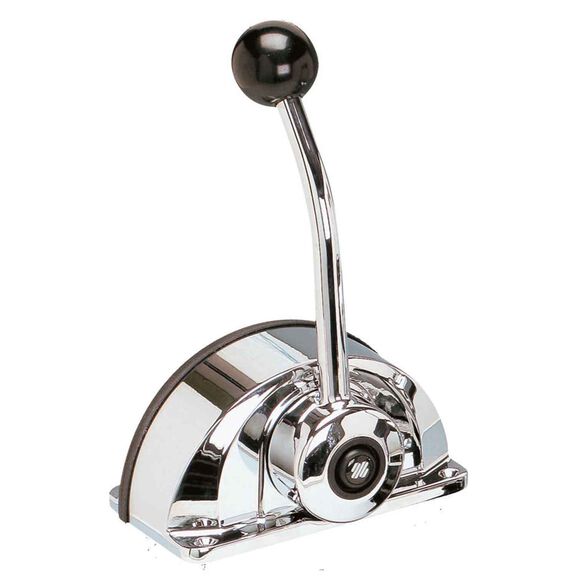 Single Lever Low Profile Top Mount Engine Control, Chrome image number 0