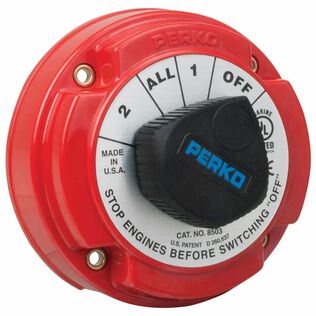 PERKO&reg; Medium Duty Battery Selector Switch with AFD