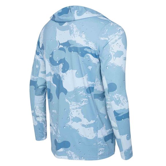 Men's Brush Camo Exo-Tech Hooded Shirt image number 1
