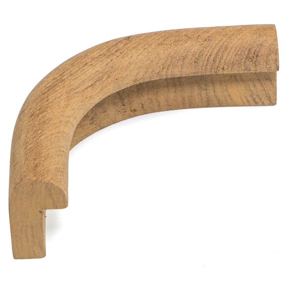 Outside Corner Teak Edge Molding, 13/16" x 1 5/8" image number 3