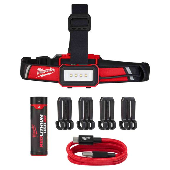 REDLITHIUM&trade; USB Low-Profile Headlamp image number 0