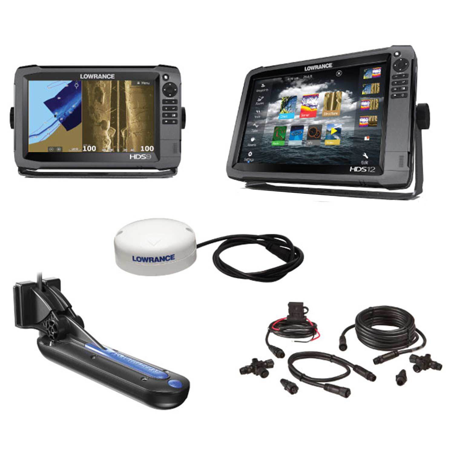 LOWRANCE HDS-9/12 G3 Navigation System in a Box with HDS