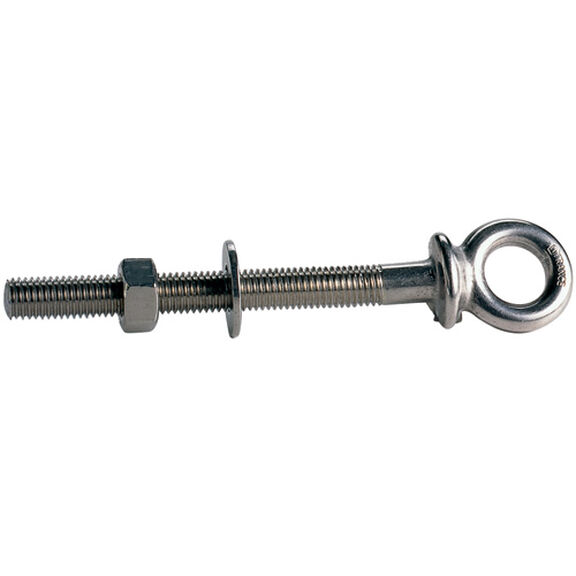 3/16" Stock Dia. Eye Bolt 1-9/16" Length below Shoulder 15/32" Hole Dia. 6 x 100 Thread Dia. 2000lb. Breaking Load image number 0