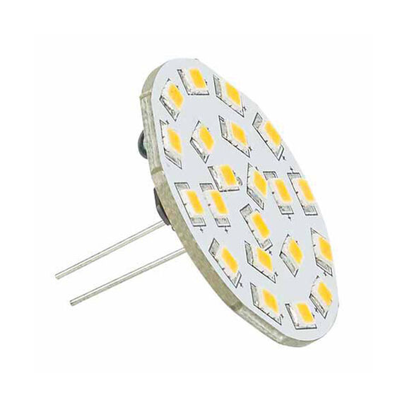 Corona LED Replacement Bulb Warm White 10 to 30V DC 3 Watts G4 Socket Back Pin image number 0