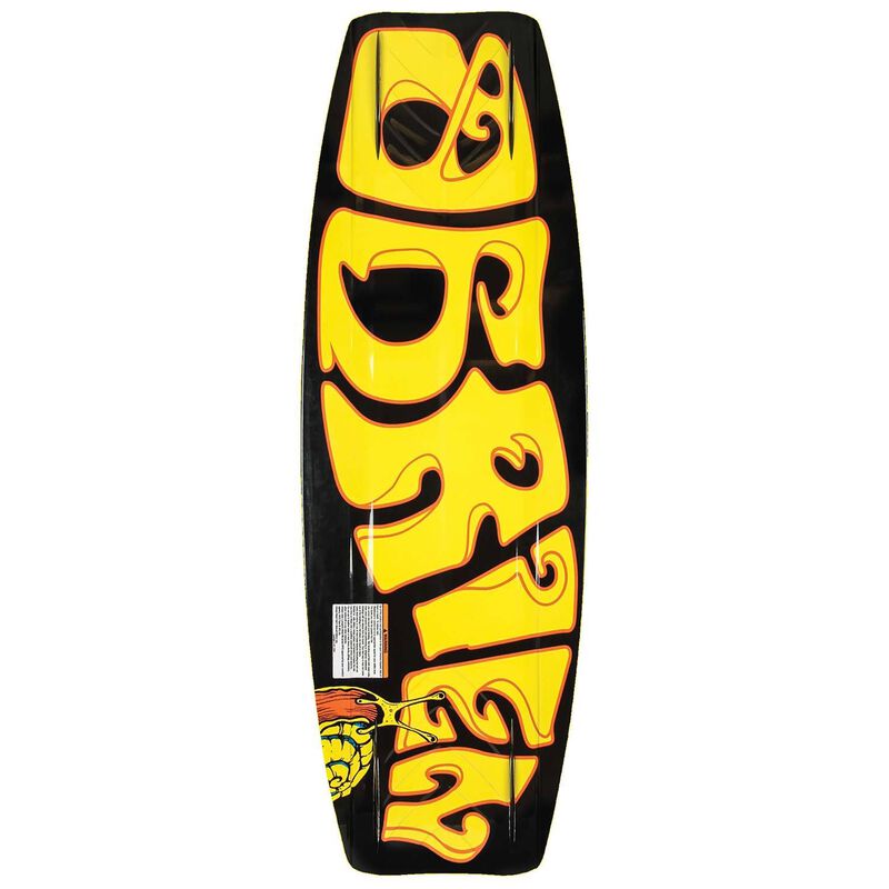 139cm Revro Wakeboard Combo with Yellow Nomad Binding, 8-10 image number 1