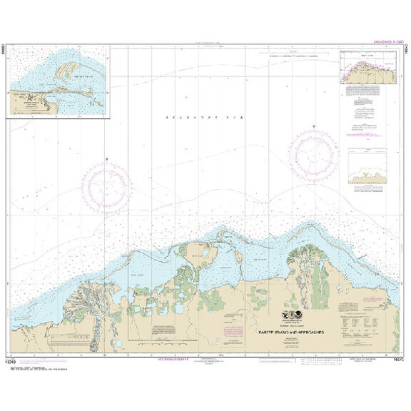 #16043 Barter Island & Approaches Bernard Harbor image number 0