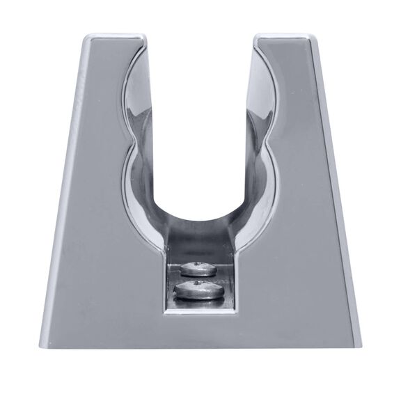 Universal Bulkhead Sprayer Holder 2-Position Chrome image number 4