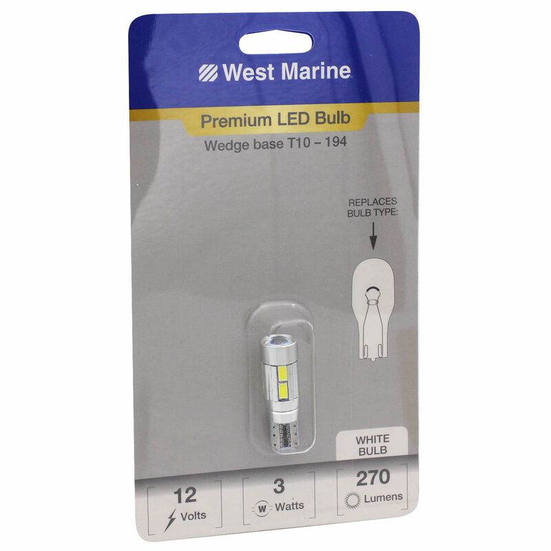 Wedge Base T10-194 LED Premium Bulb image number 0