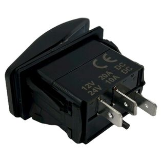 Contura Switch, One LED, Off/On, SPST