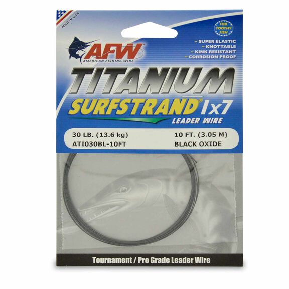 Titanium Surfstrand, Bare 1x7 Leader Wire image number 0