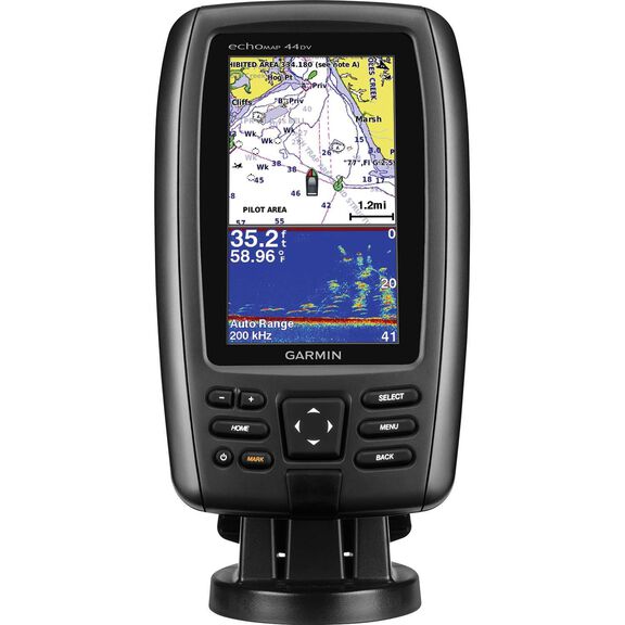 echoMAP&trade; 44dv Chartplotter/Sonar Combo with DownV&uuml; Scanning Sonar image number 0