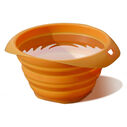 Collaps-A-Bowl Portable Pet Feeder, Orange image number 0