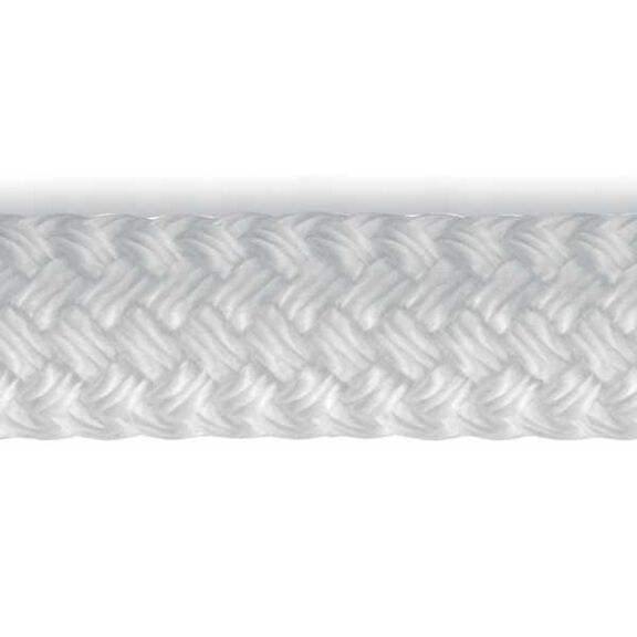 MLX Double Braid, White, Sold by the Foot image number 0