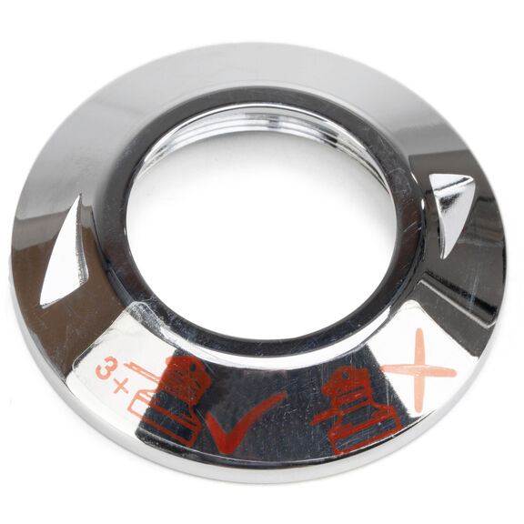 Lewmar 14/16ST Chrome Top Cap & O-Ring Kit image number 1