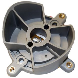 Side-Power Bracket, for mounting motor 30/40 sealed gear leg | Use with coupler and drive pin on aluminum tunnel