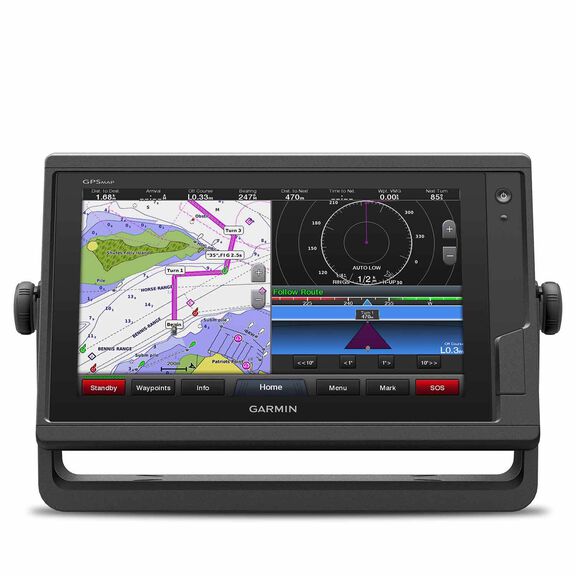 GPSMAP 922 Multifunction Display with Worldwide Basemap Charts image number 1