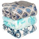 60" x 70" Plush Deck Throw Blanket image number 2