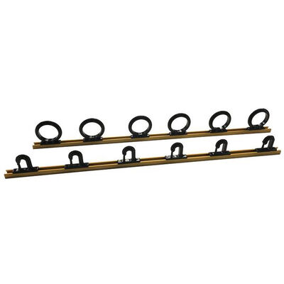 2' Trac-A-Rod Fishing Rod Rack, Holds 6 Rods