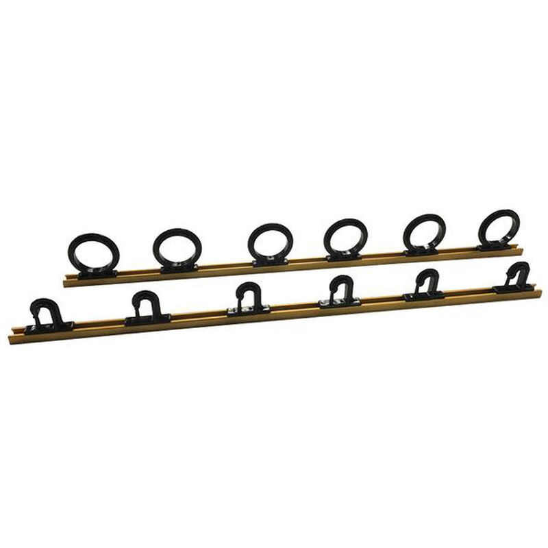 2' Trac-A-Rod Fishing Rod Rack, Holds 6 Rods image number null