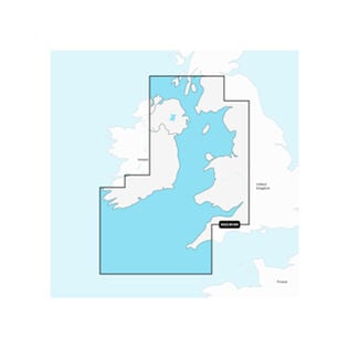 Navionics Platinum+ EU004R Irish Sea, Electronic Chart