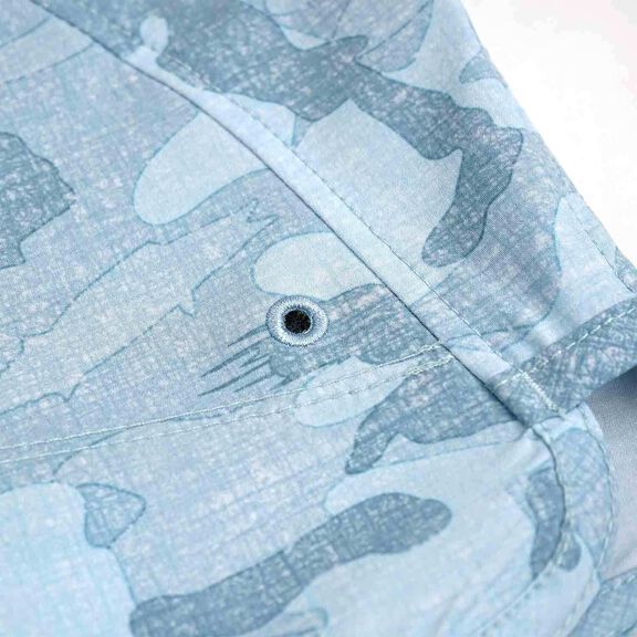 Women's Moana Fish Camo Hybrid Shorts image number 5