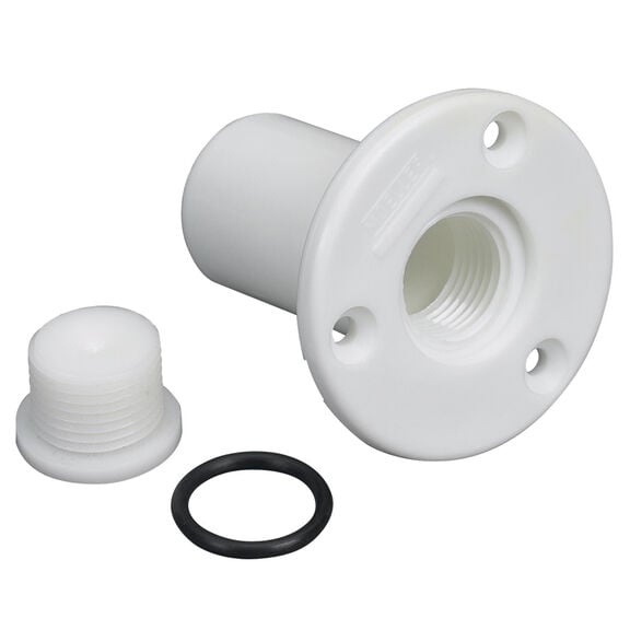 Transom Drain Tube & Plug, 5 Spare Plugs & O-Rings image number 0