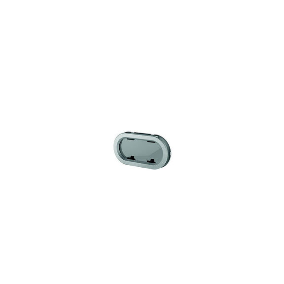 Standard Series #1RE 6-3/4" L x 13-11/16" W Smoke Gray Rectangular Opening Portlight image number 0