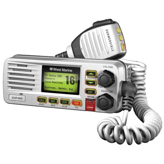 VHF480 Fixed-Mount VHF Radio image number 0