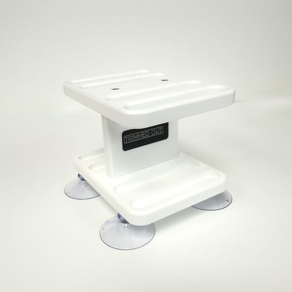 Boat Phone Holder with Suction Cups (White) image number 4
