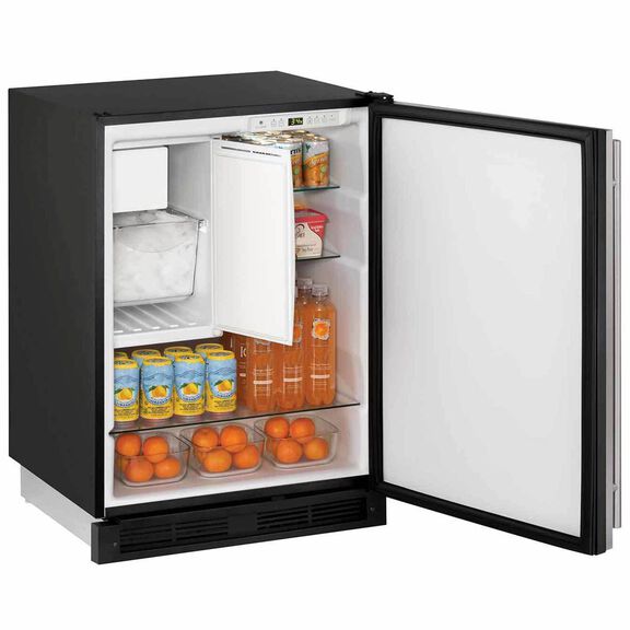 24" Stainless Refrigerator/Ice Maker Combo image number 1