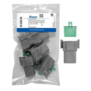 DT Deutsch Receptacle and Wedge Lock Kit, 8 Position, 5 Pack