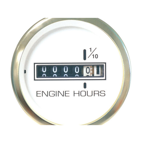 White Premier Pro Hourmeter image number 0