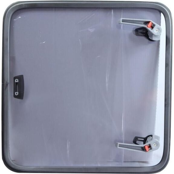 Medium Profile Series Replacement Hatch Lens with Handles and Seal image number 0