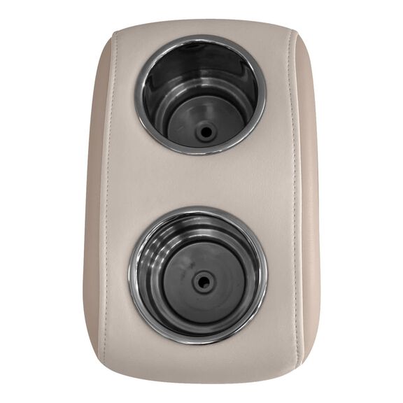3059 Pontoon Double Drink Holder with Stainless Steel Cup Holders image number 1
