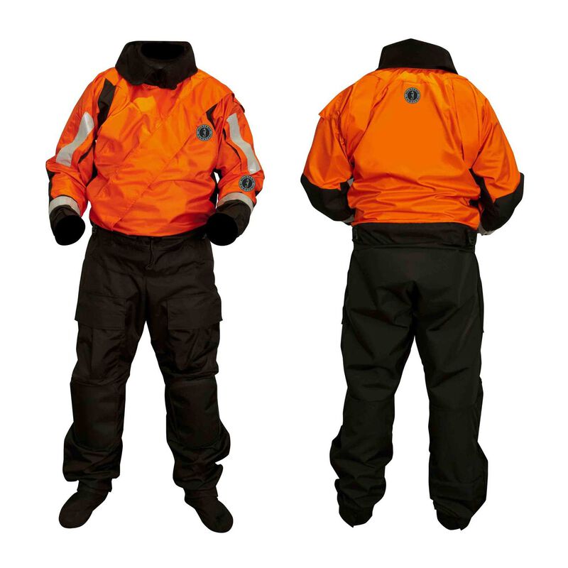 Sentinel Series Heavy Duty Boat Crew Dry Suit, S, 5' 3" to 5' 9" image number 0