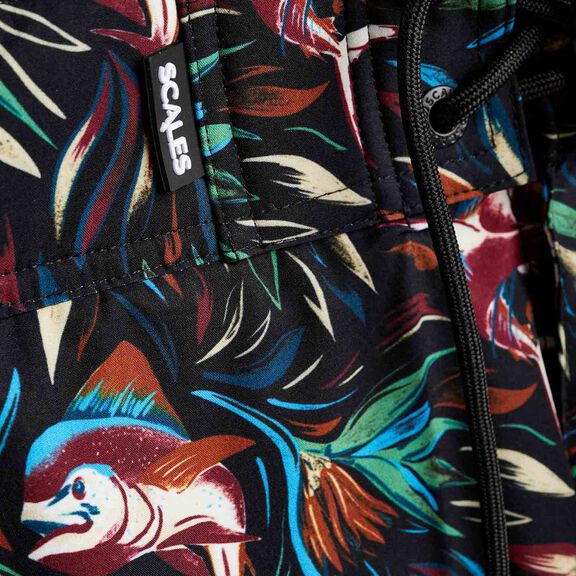 Men's Flower Strike First Mate Board Shorts image number 3